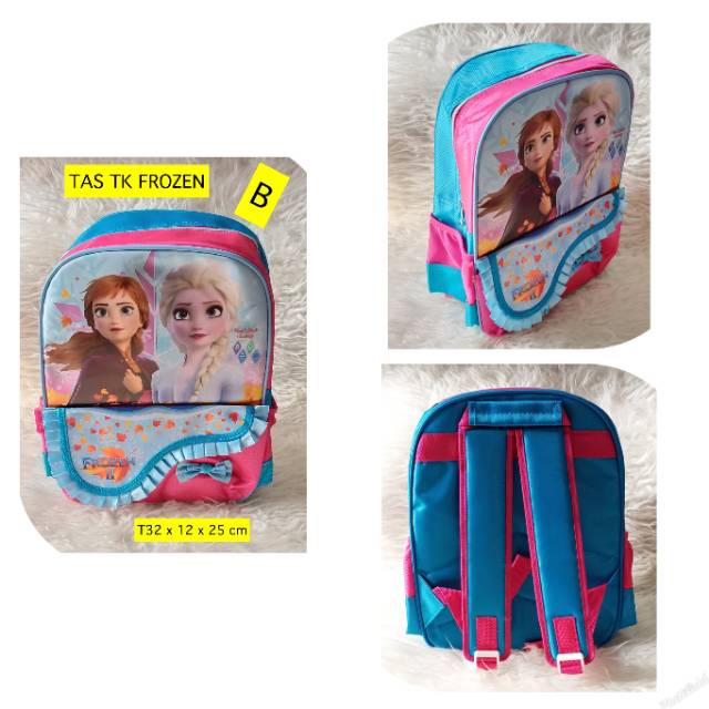 AS Tas Ransel Anak sekolah ukuran TK  Frozen