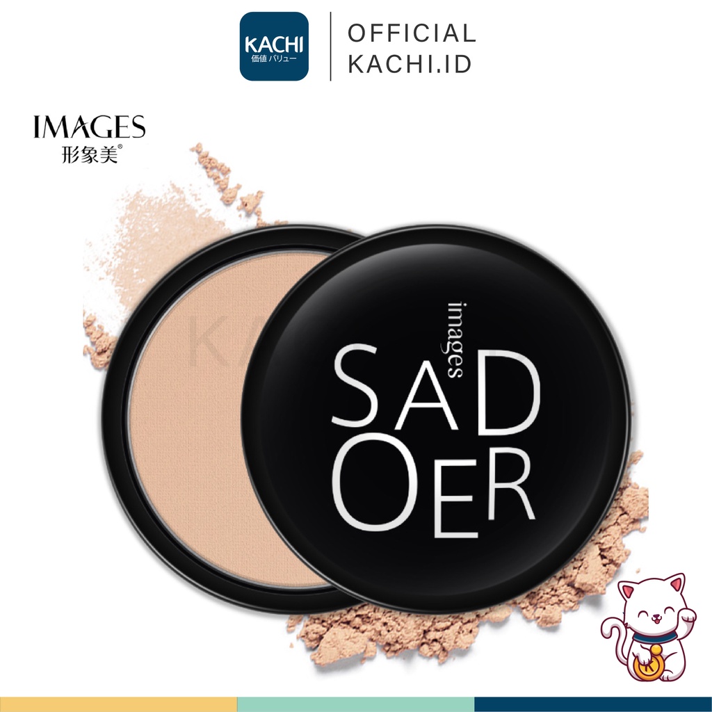 KACHI - IMAGES Sadoer Powder Oil Control Bedak Padat Make Up Tahan Lama IM014