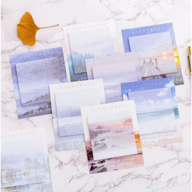 

SN37 STICKY NOTES NATURE LANDSCAPE / MEMOPAD PEMANDANGAN / MEMOPAD NATURE