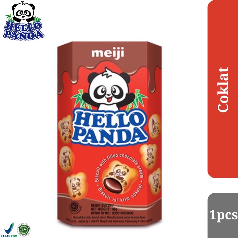 Meiji Hello Panda Biscuits 45gr