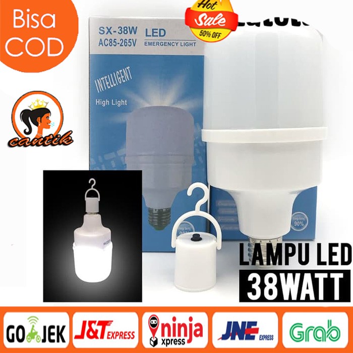 [38 WATT] LAMPU EMERGENCY / BOHLAM EMERGENCY / LAMPU SENTUH AJAIB