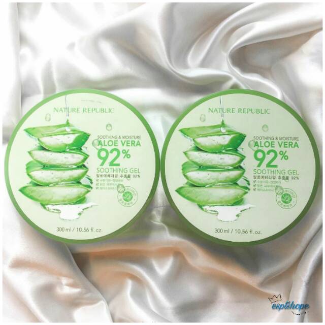 Nature Republic Aloe Vera 92% [Jamin 100% Asli]