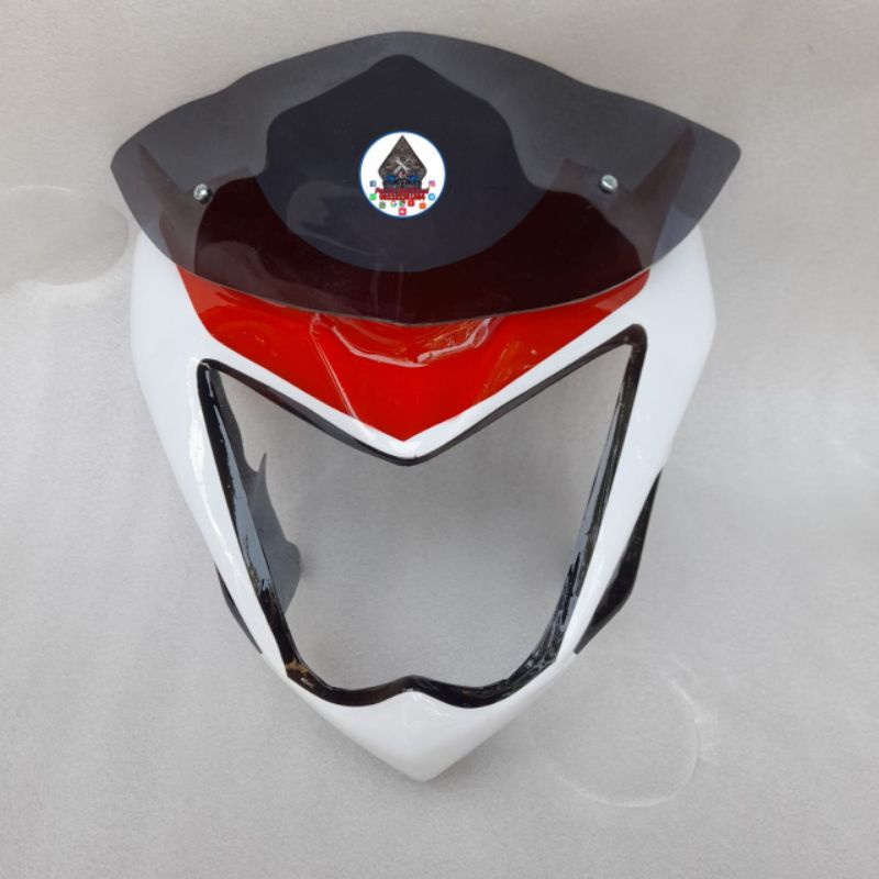 Cover Headlamp Topeng Kedok Visor Old CB150R Streetfire