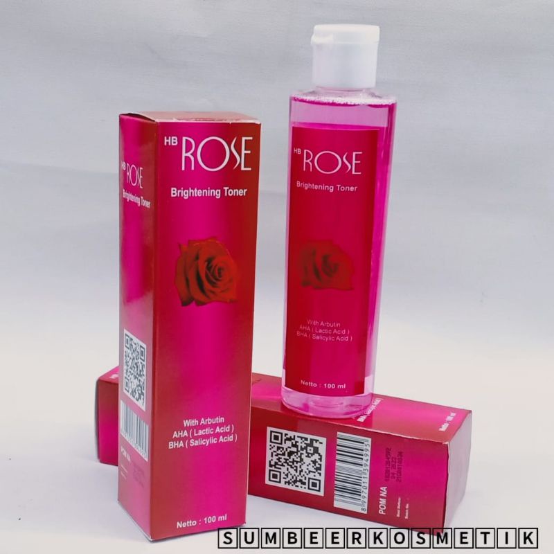 TONER ROSE 100 ml. HB BRIGHTENING