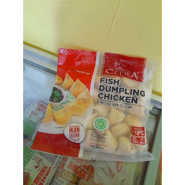 

CEDEA FISH DUMPLING 500gr