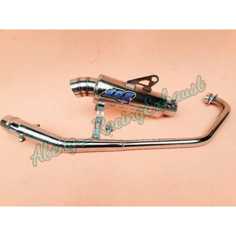 Knalpot Racing DOS Jupiter MX new / old , Satriya Fu 150 karbu / jupiter MX Old / new