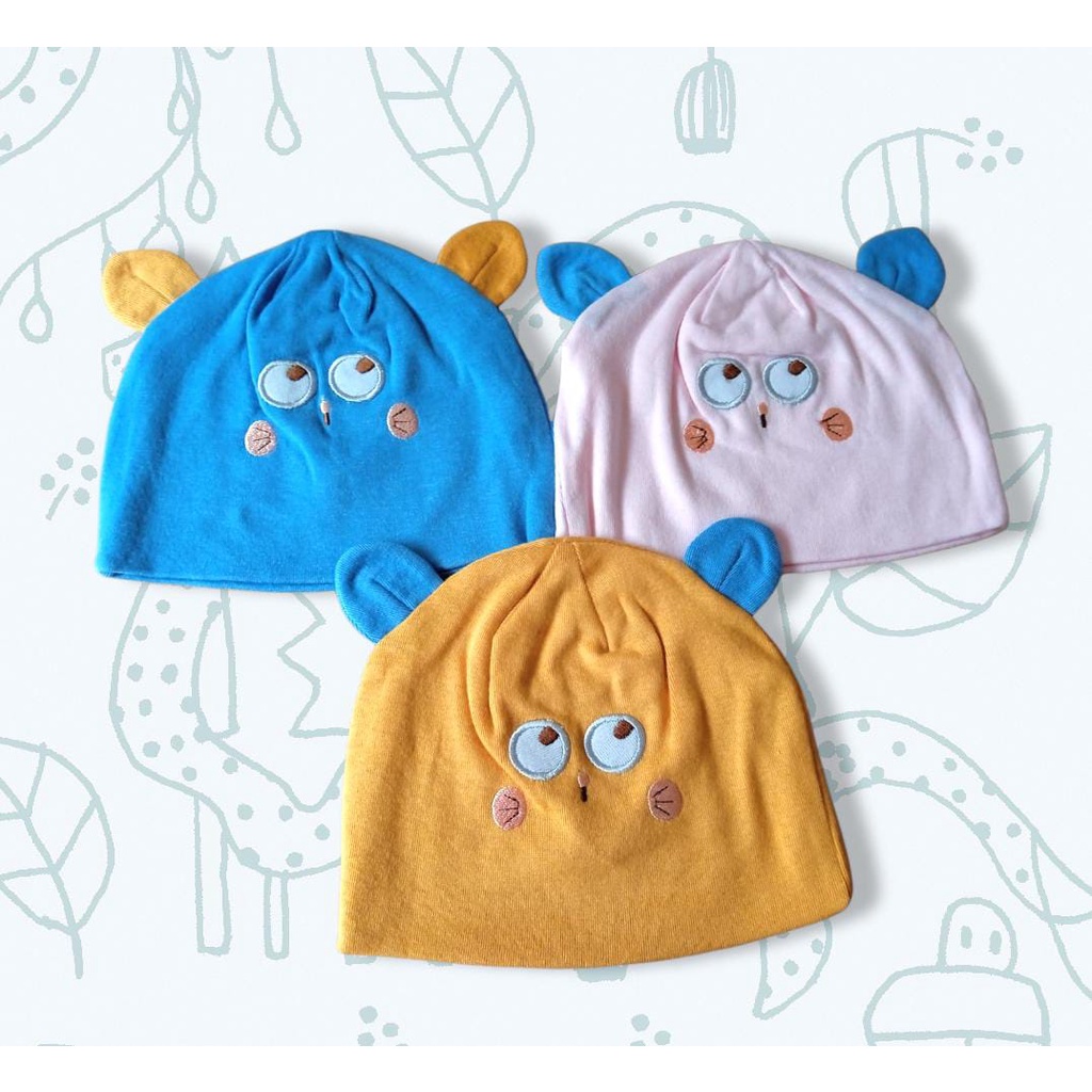 Beautiful Children Cat 3D Hat - Topi Bayi