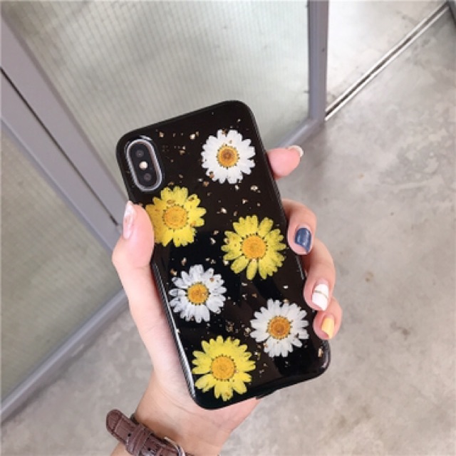 Dried Daisies Case iPhone Realme Oppo Vivo Xiaomi Samsung A31 A21s A31 A50s A51 A71 A31 RENO 2 2f 3