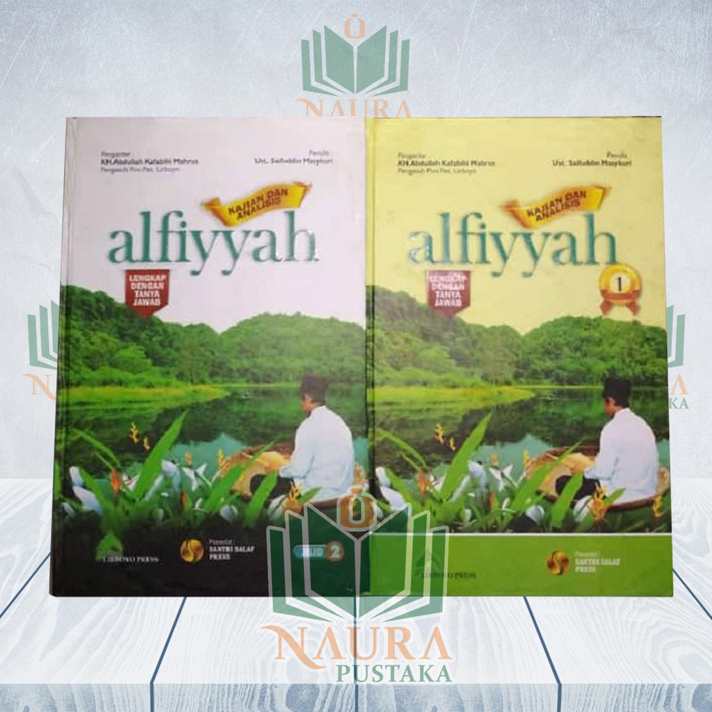 Alfiyah Lirboyo (2 Jilid) - Buku Makna Pesantren & Kitab Terjemah Kajian Analisis Lirboyo