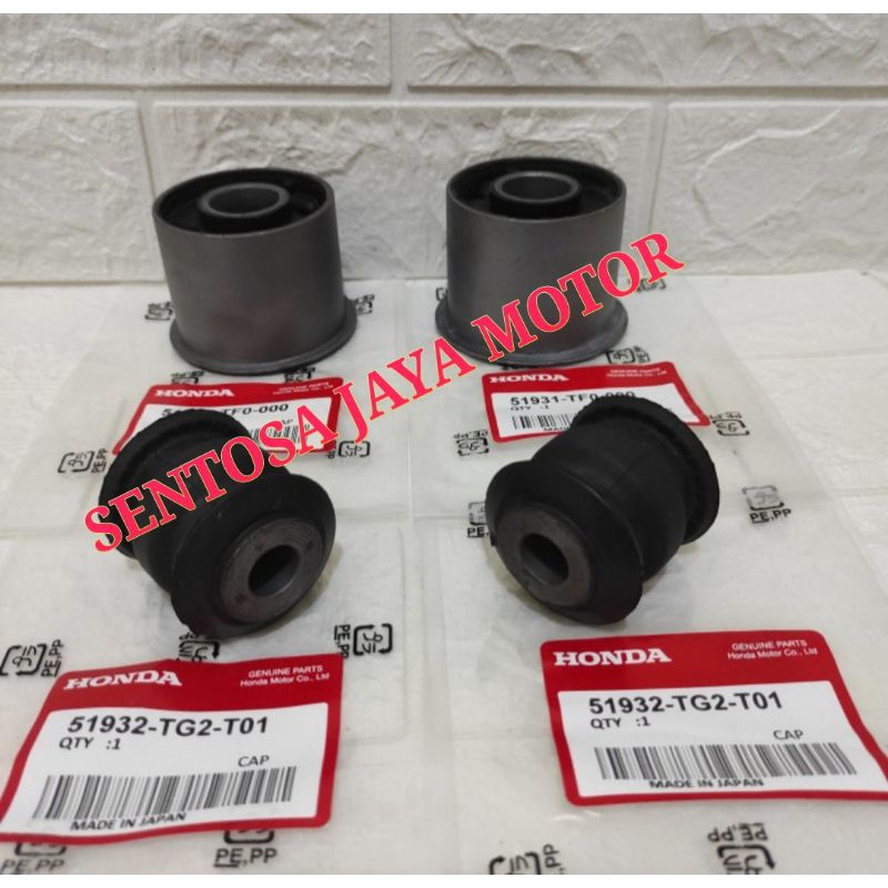 BUSHING LOWER ARM SET BIG SMALL - BOSH SAYAP BESAR KECIL SET HONDA JAZZ RS GE8 FREED ORIGINAL