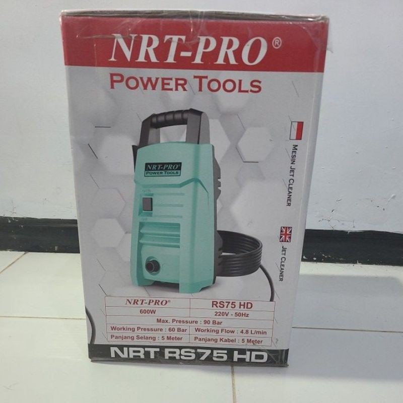 Mesin Jet Cleaner NRT PRO RS75 HD