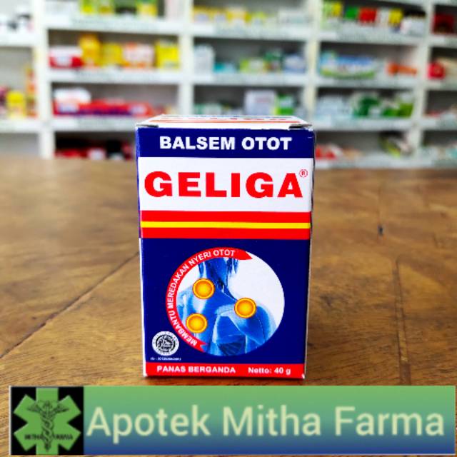 BALSEM OTOT GELIGA / BALSEM GELIGA 40GRAM