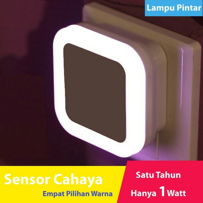 Lampu tidur LED Sensor Cahaya