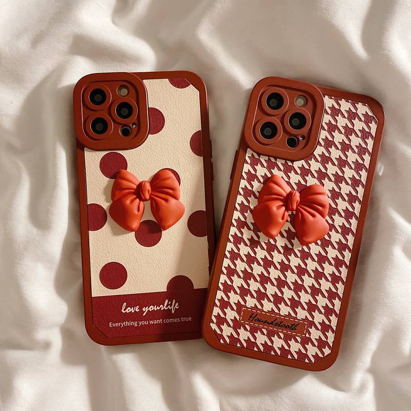 Angel Eyes Red Point Bowknot Soft Case HP OPPO A57 A77 A53 A33 A31 A5 A9 2020 A3S A7 A5S A12 A11K A52 A92 F9 F11 C1