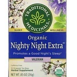 

Traditional Medicinals Organic Nighty Night Extra Tea Valerian