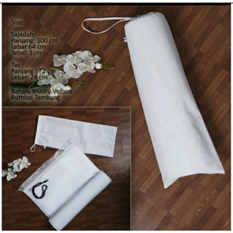 SAJADAH POLOS PREMIUM ( DEWASA)