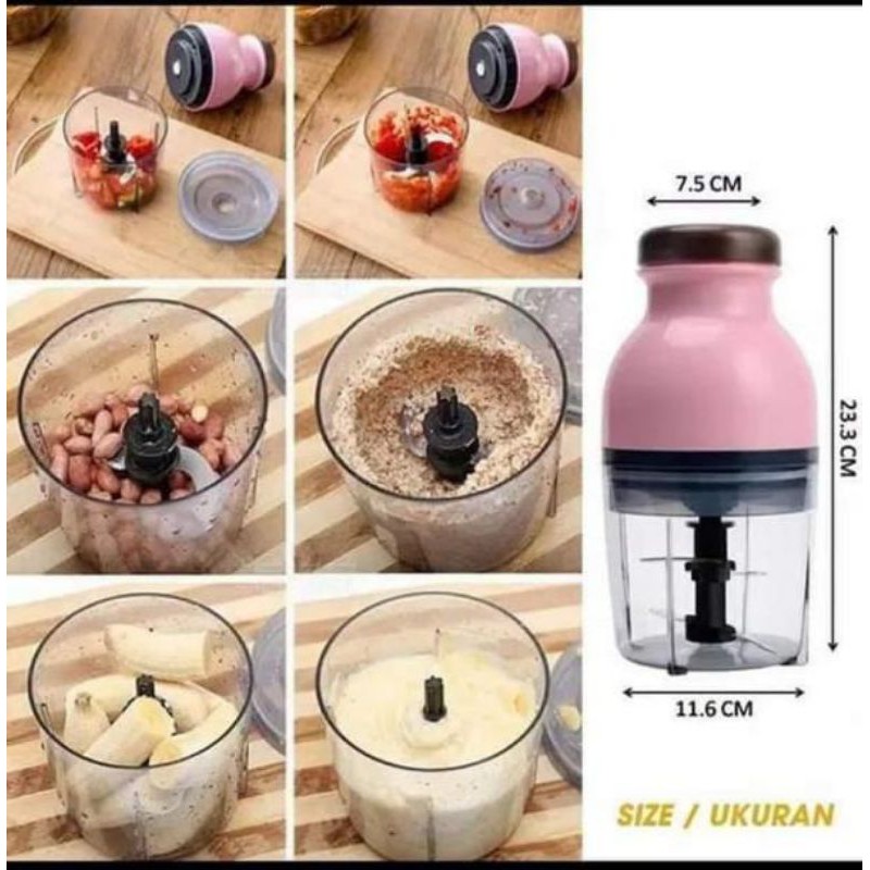 Blender Capsul Mini Cooper / Mesin Penggiling Daging Serbaguna Murah