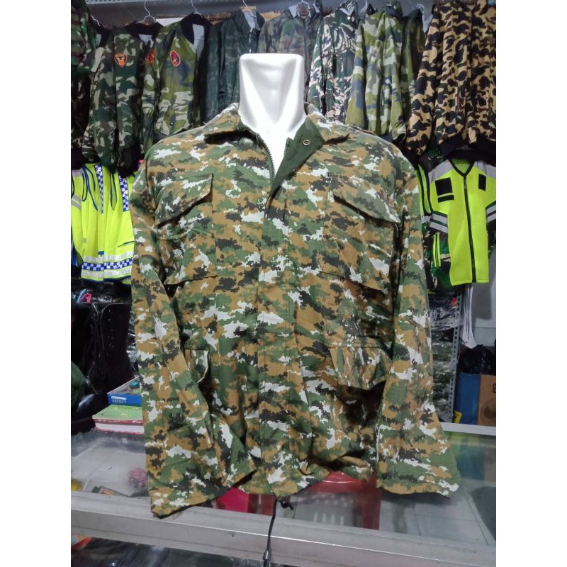 JAKET BOLAK BALIK LORENG KOSTRAD
