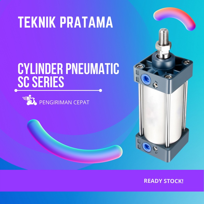 SC 50X50 Pneumatic Standard Cylinder / Cylinder Pneumatic SC 50 x 50