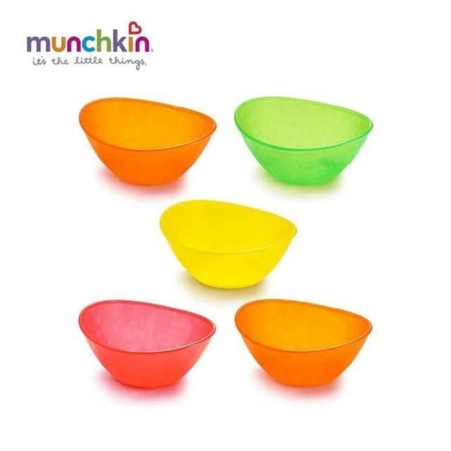 MUNCHKIN Multi  Bowls 5Pk  Mangkok Bayi BPA Free