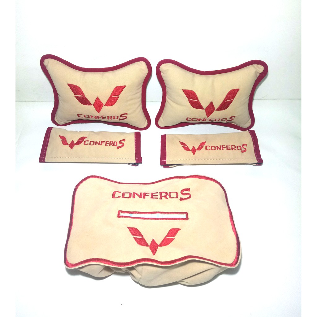 Bantal mobil Wuling Confero S interior mobil sandaran jok aksesoris mobil
