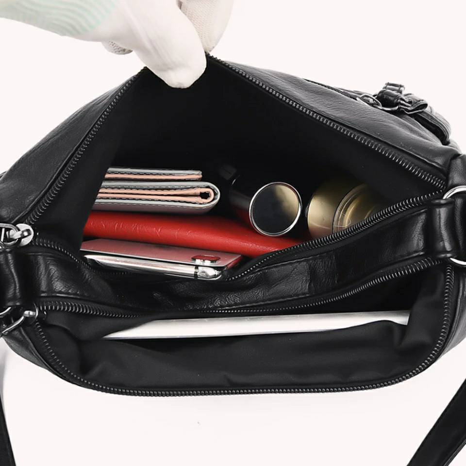 TAS SELEMPANG WANITA L1144 tas doctor /BLACK/COKLAT/MERAH LT1144 1177 EL388 ZC1723 EAP1186 b86935