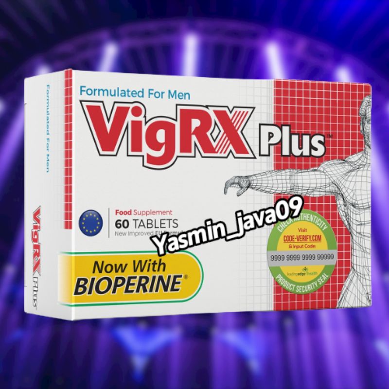 VigRX Plus 100% Asli Original Suplemen Pembesar Stamina Herbal Pria