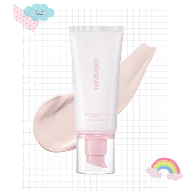Colorgram Rosy Tone Up Cream Sun Suncream SPF 35/pa++