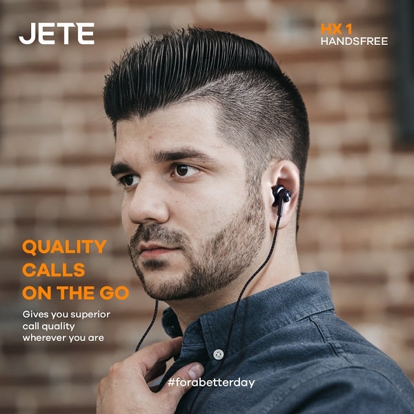 Headset Earphone  JETE HX1 - Garansi 2 Tahun Rusak Tukar Baru