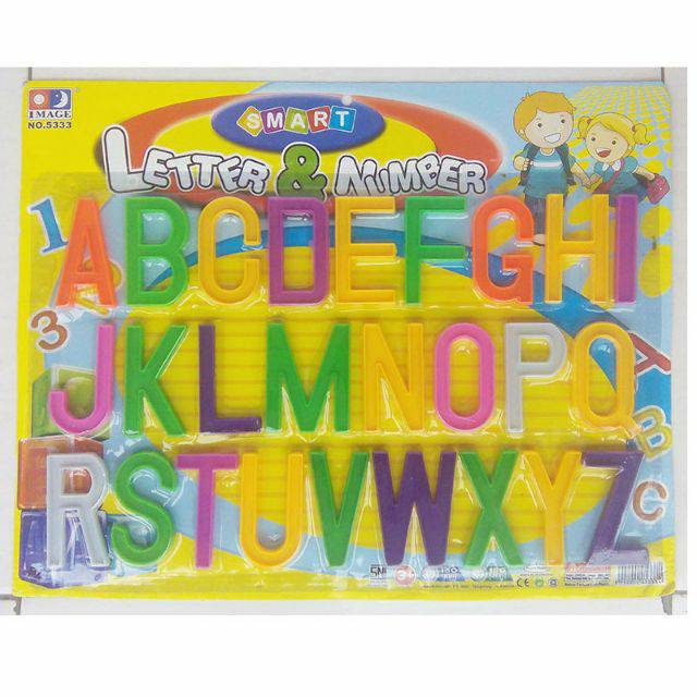 Mainan anak edukasi belajar Abjad ABC dan angka set