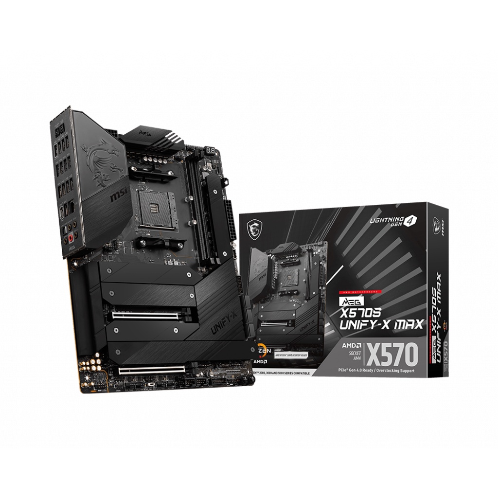 MSI MEG X570S UNIFY-X MAX | Motherboard AMD X570 Ryzen AM4 ATX