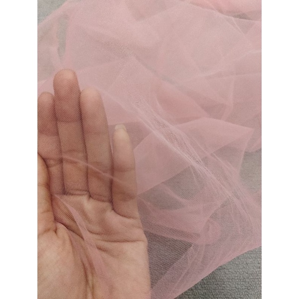 Tulle England lebar 3 meter