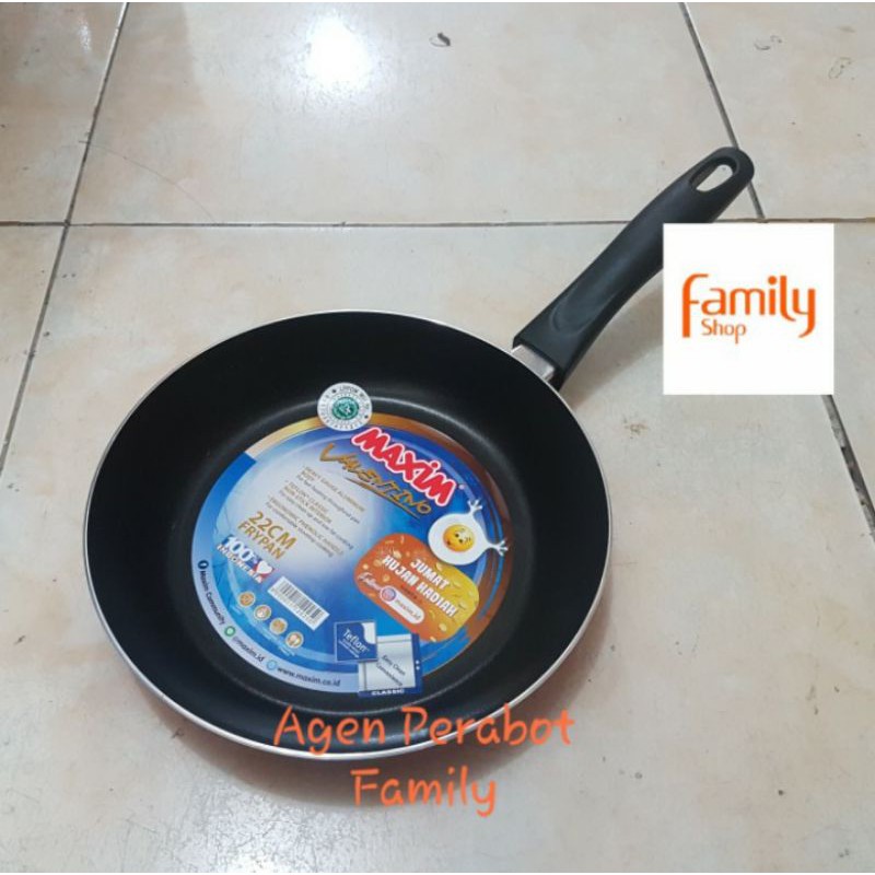 Frypan Teflon 22cm Maxim Anti Lengket Valentino