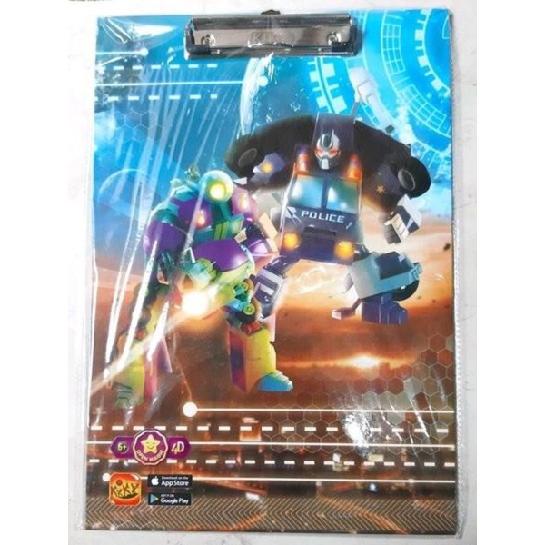 

Papan Ujian Ukuran F4 Besar / Magic Clipboard/ Papan Alas Tulis