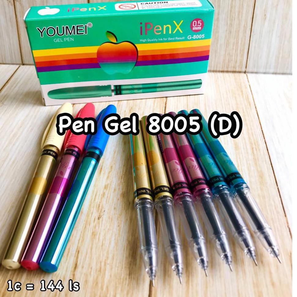 

(N9B9) ⭐️ Pen Gel 8005 (D) (12Pcs) //Diskon@spesial