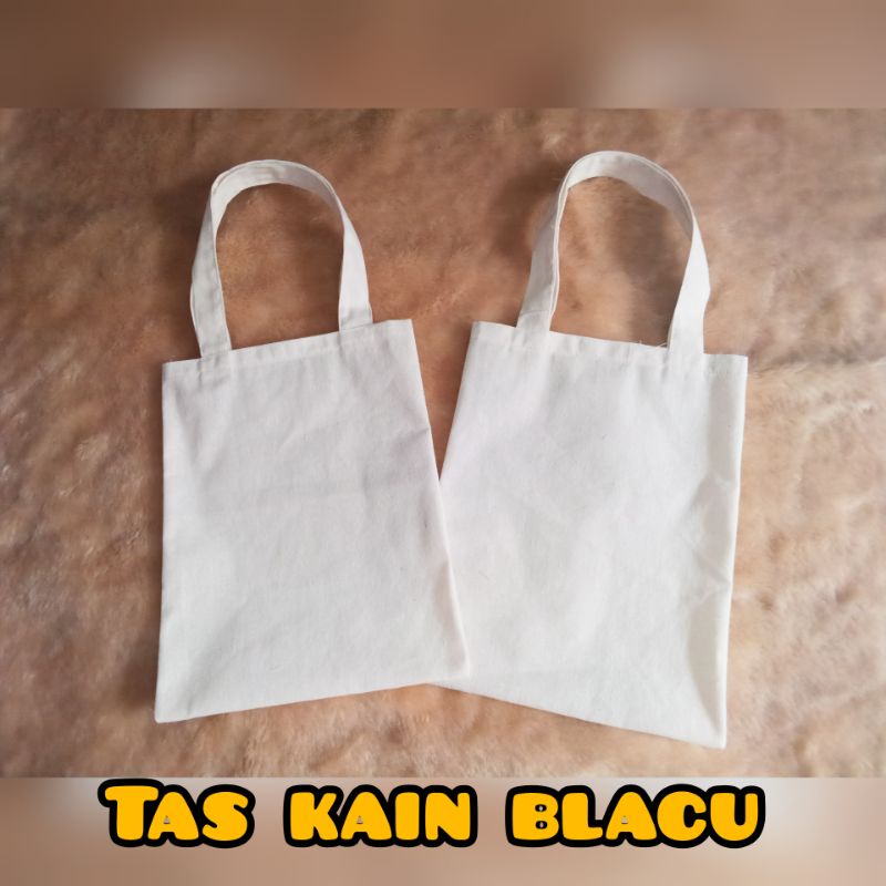 ECOPRINT Tas kain blacu bisa untuk kerajinan tangan, souvernir,dll