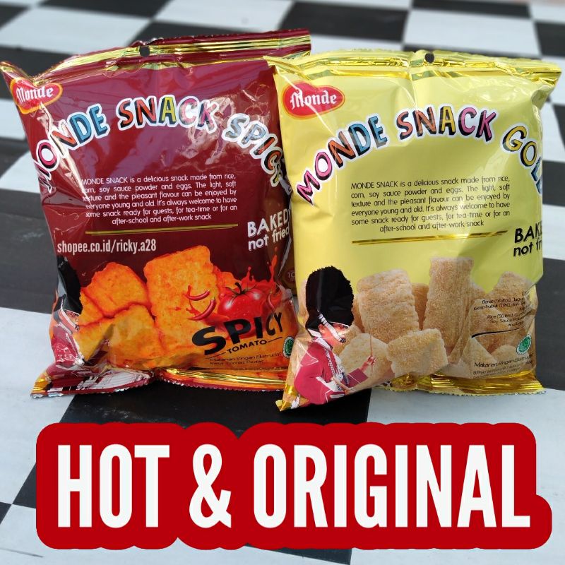 

Snack Spicy Hot Monde Serena Gold Original 60gr