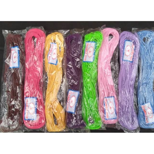 

Karet Elastis uk 1-2 mm. Kecil warna. Recommended