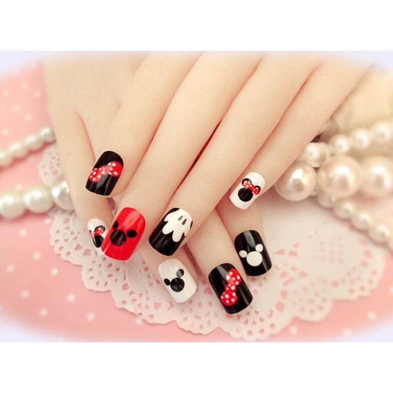 KUKU PALSU MICKEY MOUSE FAKE NAIL