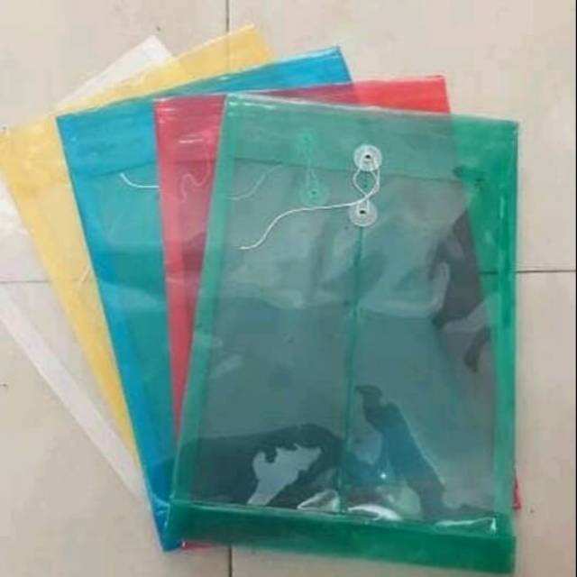 

Map tali plastik satu lusin / map plastik tali
