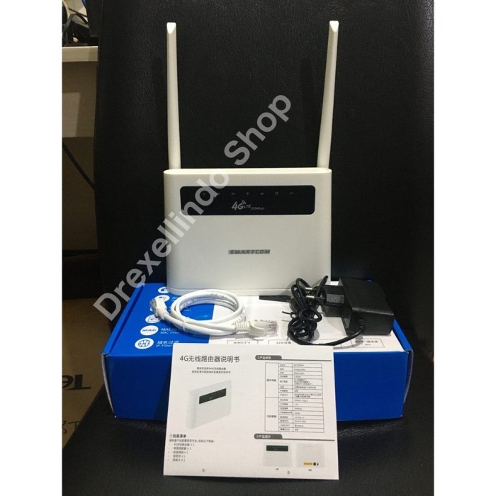 Modem Router XM220 4G LTE CPE 300Mbps With SLOT SIM CARD murah