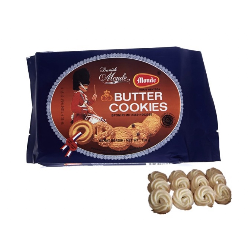 

Piscoklegit_ Monde Butter Cookies 150Gr