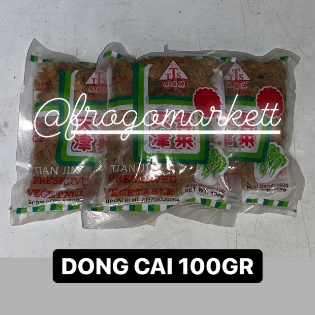 Tong Cai, Dong Cai Tong Cai TTS 100gr / 250gr