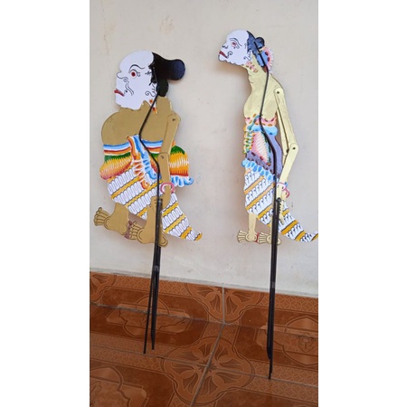 WAYANG LIMBUK & CANGIK WAYANG KULIT KERTAS CAT BOLAK BALIK ASLI WONOGIRI