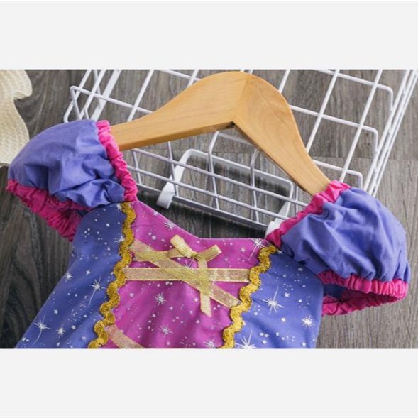 Dress kostum princess rapunzel anak rapunzel costume