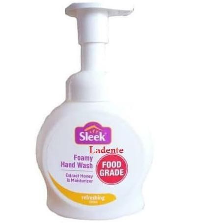 

Sleek Hand Wash Foamy Extract Honey Botol Pump 250 Ml - Refreshing