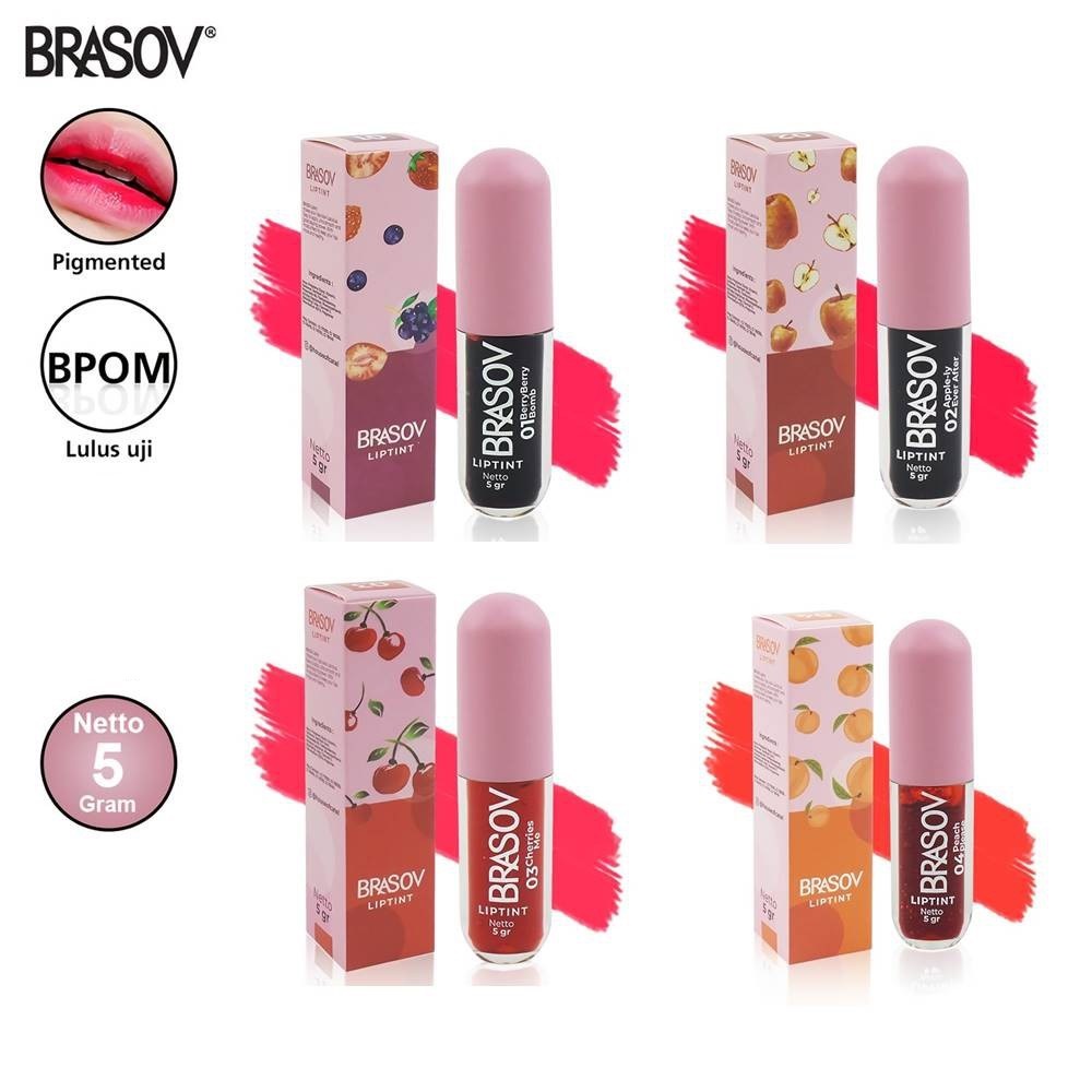 BRASOV Liptint 5g Lip Tint Brasov (BPOM) (VH)