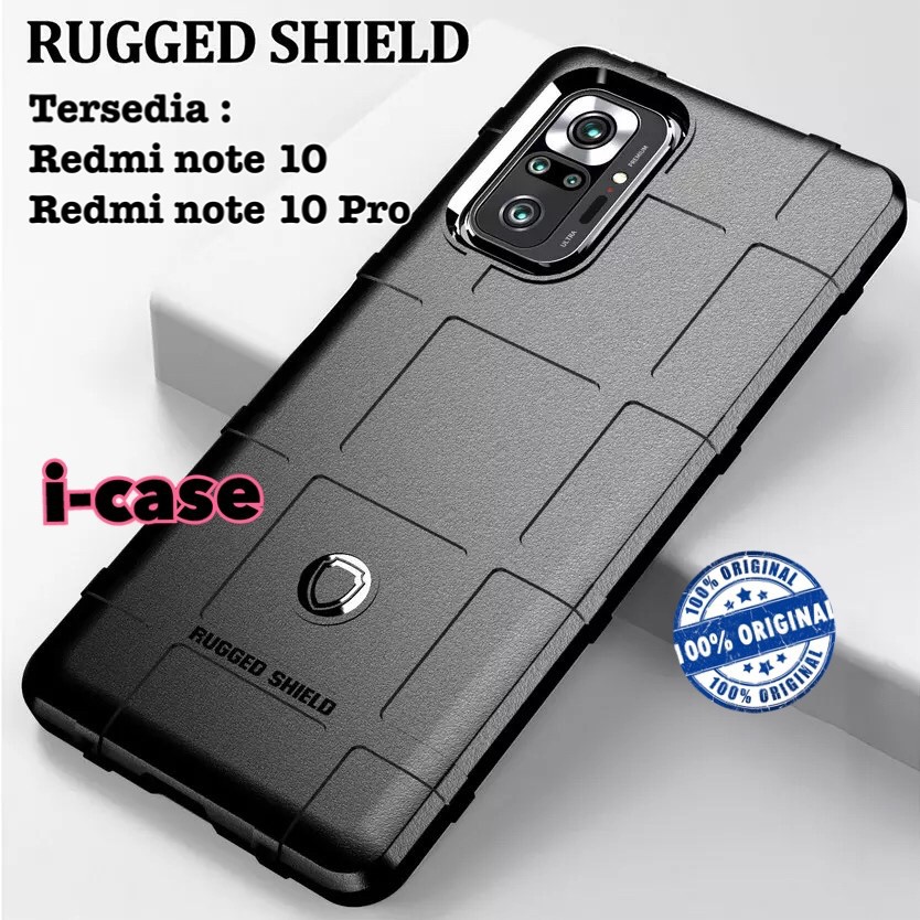 Shield Case Xiaomi Redmi Note 10 casing cover armor redmi note 10s pro