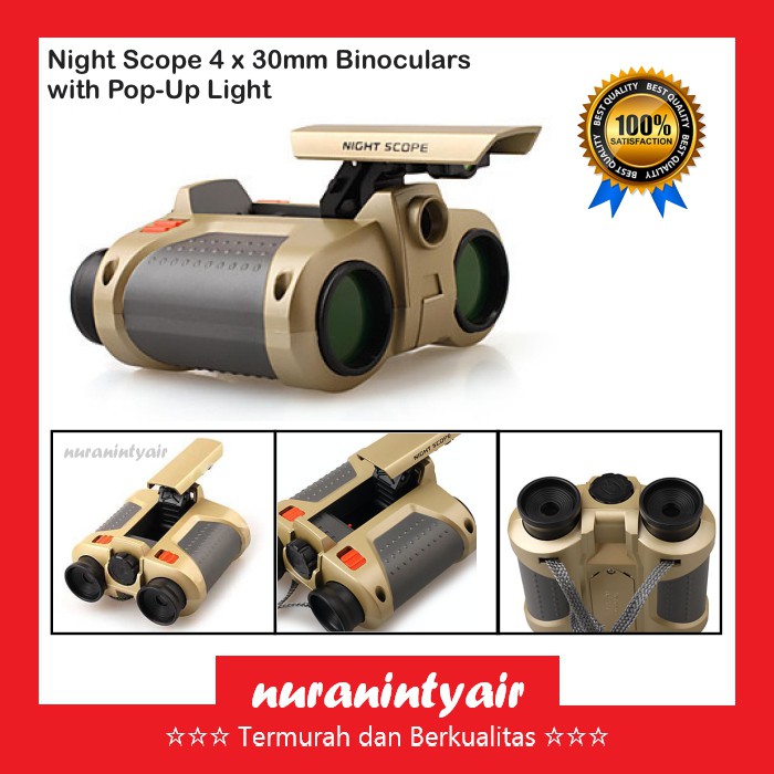 Night Vision Scope 4 x 30mm Binoculars Teropong Night Vision Original