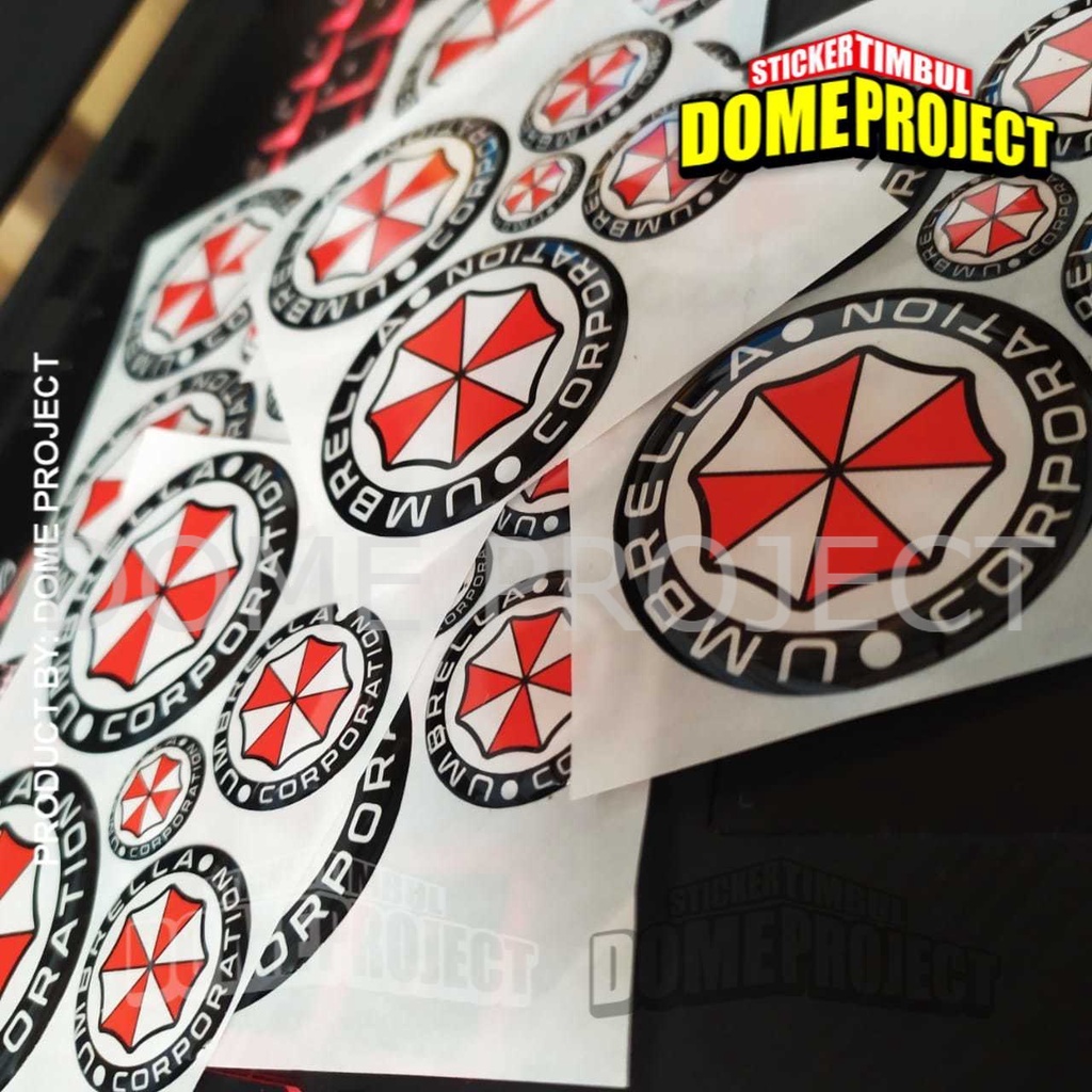 STIKER MOTOR TIMBUL EMBLEM LOGO UMBRELLA YAMAHA AEROX NMAX LEXI SET AESTHETIC KEREN